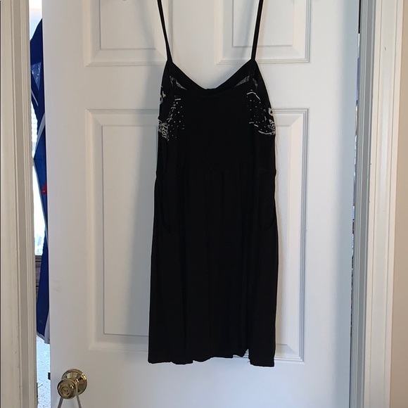 Black swing dress size M - Picture 2 of 5